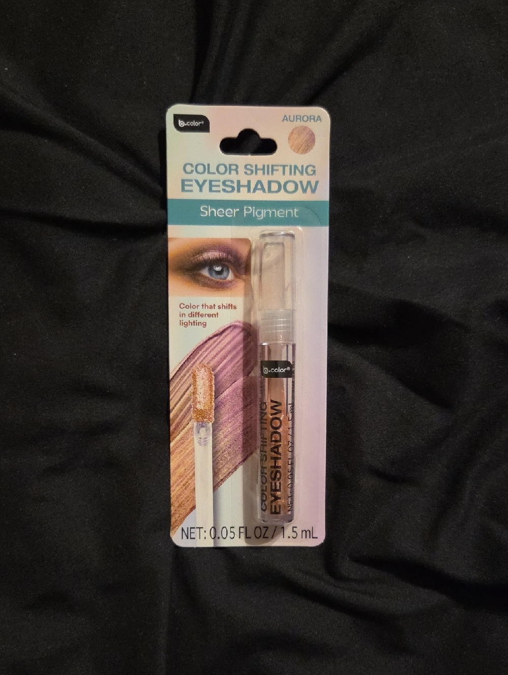 Aurora Color Shifting Sheer Pigment Eyeshadow - Rose Gold
